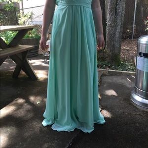 jjshouse mint green bridesmaid dresses